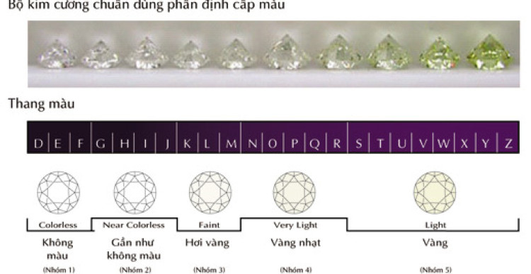 Diamond : Những Màu Sắc Phổ Biến Diamond : Những Màu Sắc Phổ Biến