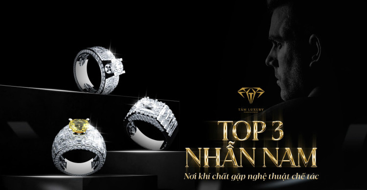TOP 3 thiết kế Nhẫn nam kim cương: Nơi khí chất gặp nghệ thuật chế tác TOP 3 thiết kế Nhẫn nam kim cương: Nơi khí chất gặp nghệ thuật chế tác