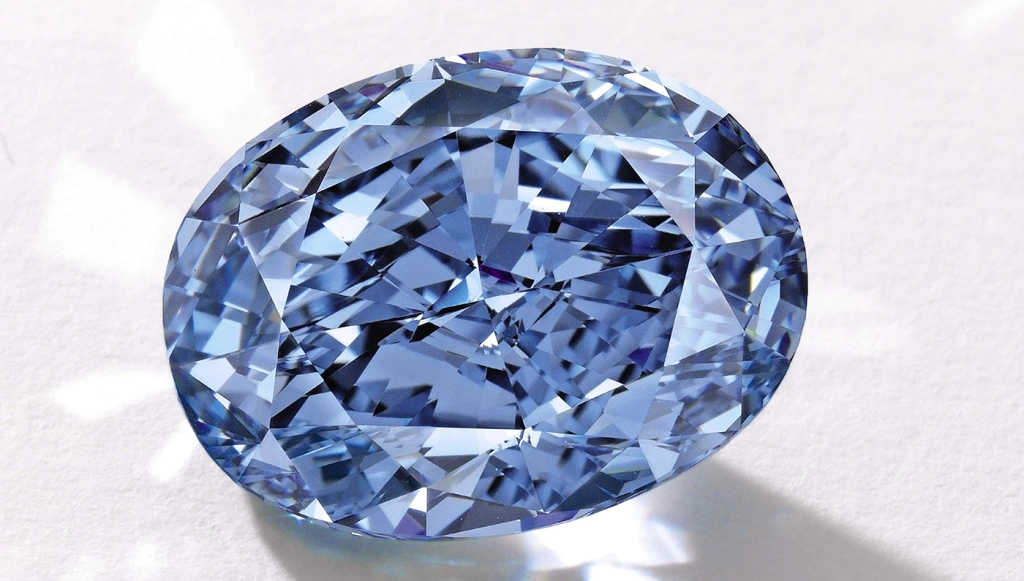 Flawless Blue Diamond ( Màu sắc kim cương xanh )