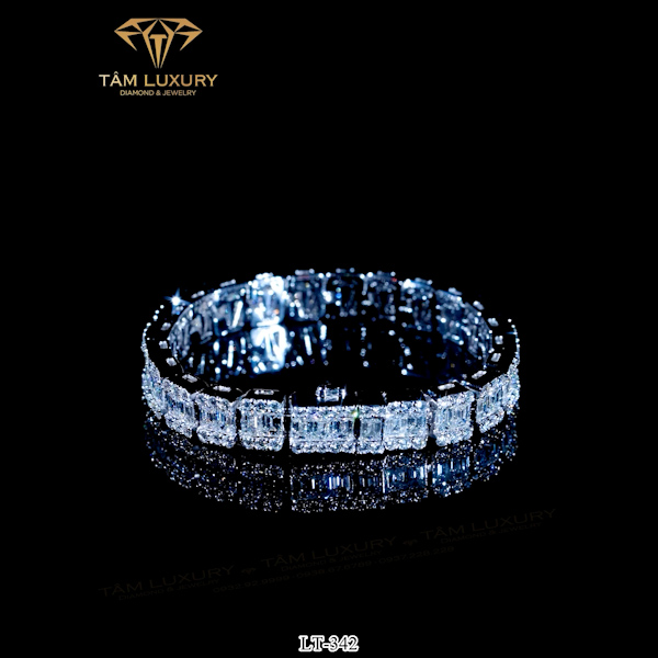 Siêu phẩm lắc tay kim cương “Splendid” – Mã LT342