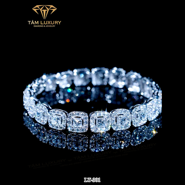 Lắc tay kim cương “Exquisite” – Mã LT301