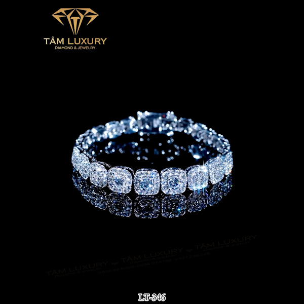 Lắc tay kim cương vàng Seraphic - Mã LT346 hình ảnh 2