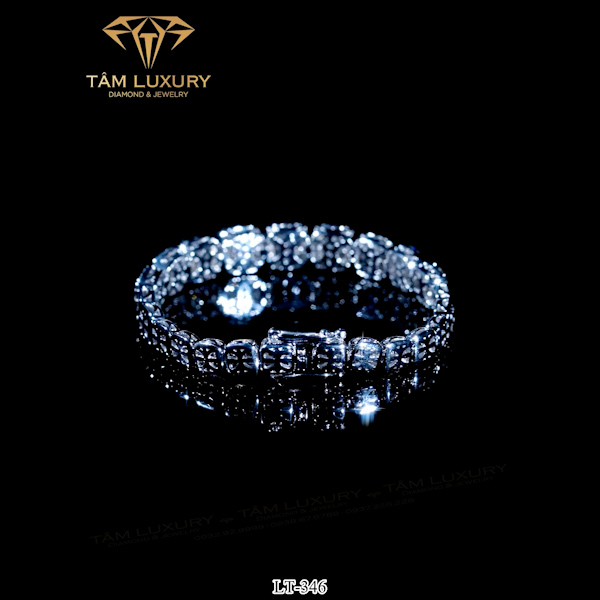 Lắc tay kim cương vàng Seraphic - Mã LT346 hình ảnh 4