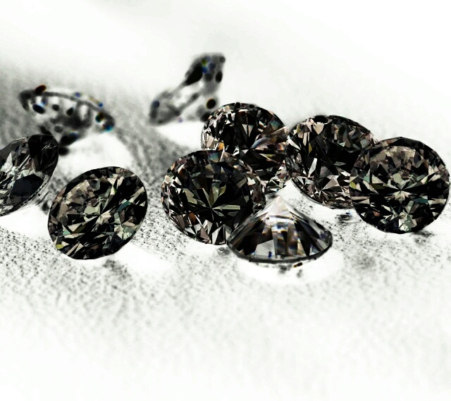 Một viên kim cương đen