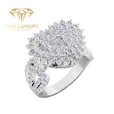 Nhẫn Kim Cương Hình Trái Tim ( Diamond Heart Ring )