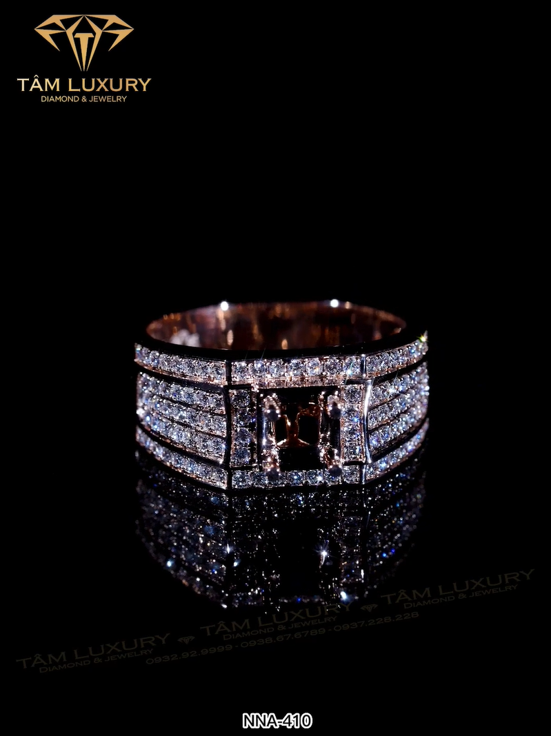 Nhẫn kim cương nam Adventurous - Mã NNA410 hình ảnh 3