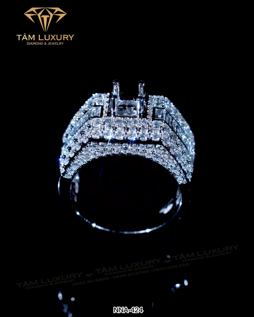 Nhẫn kim cương nam VVS+ Captivating - Mã NNA424 hình ảnh 4