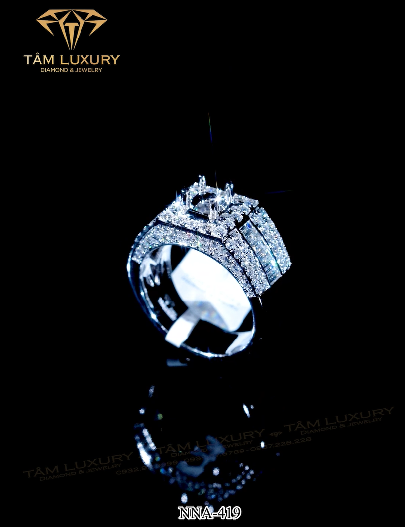 Nhẫn nam kim cương Ambitous - Mã NNA419 hình ảnh 1