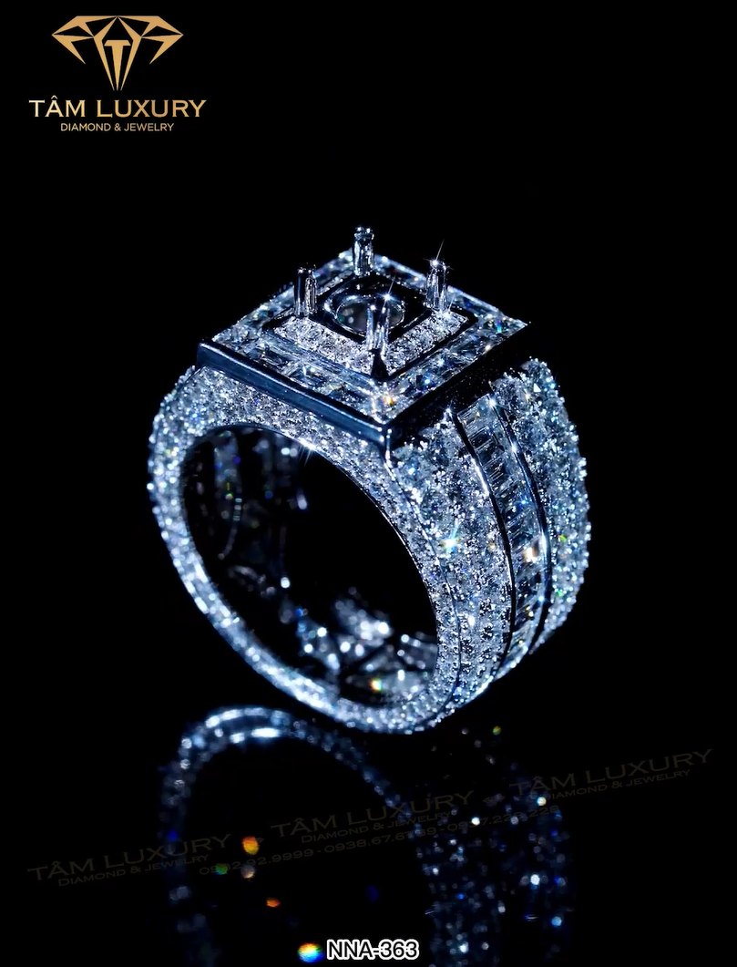 Nhẫn nam kim cương Masculine - Mã NNA363 hình ảnh 1