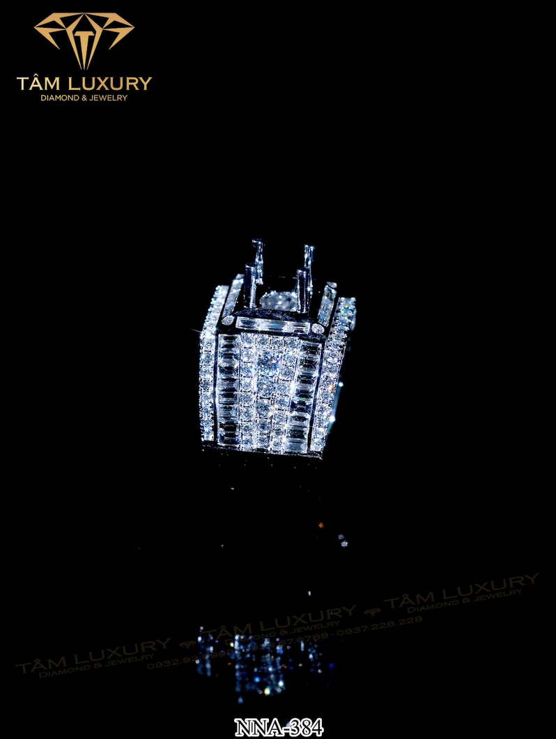 Nhẫn nam kim cương VVS+ Powerful - Mã NNA384 hình ảnh 2