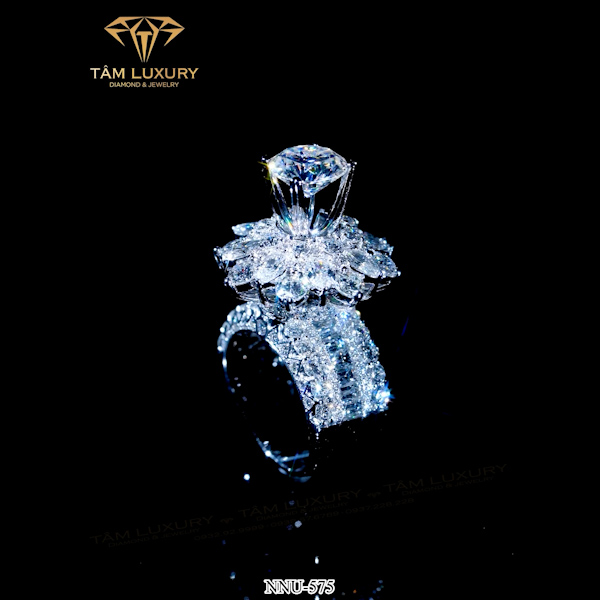 Nhẫn nữ kim cương “Effervescent” – Mã NNU575