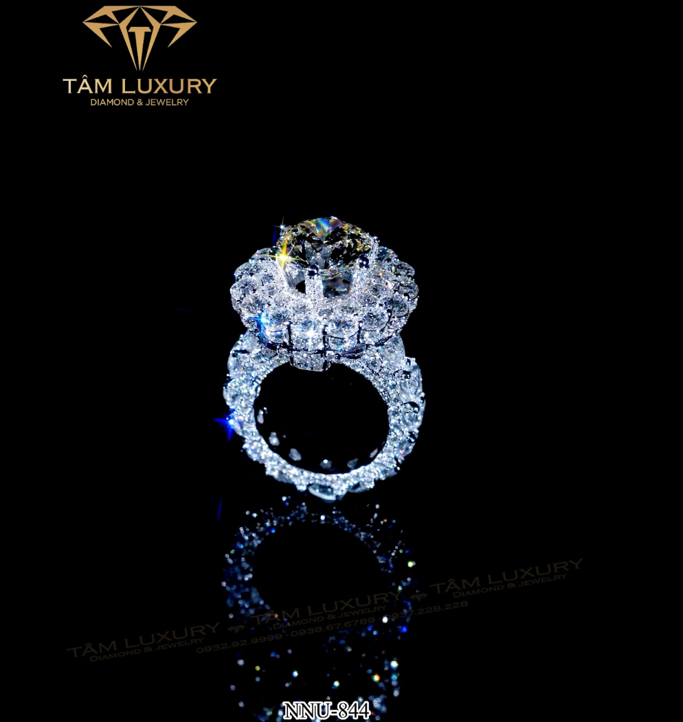 Top 3 Nhẫn kim cương nữ được yêu thích nhất tháng 7 “Eternity” – Mã NNU844