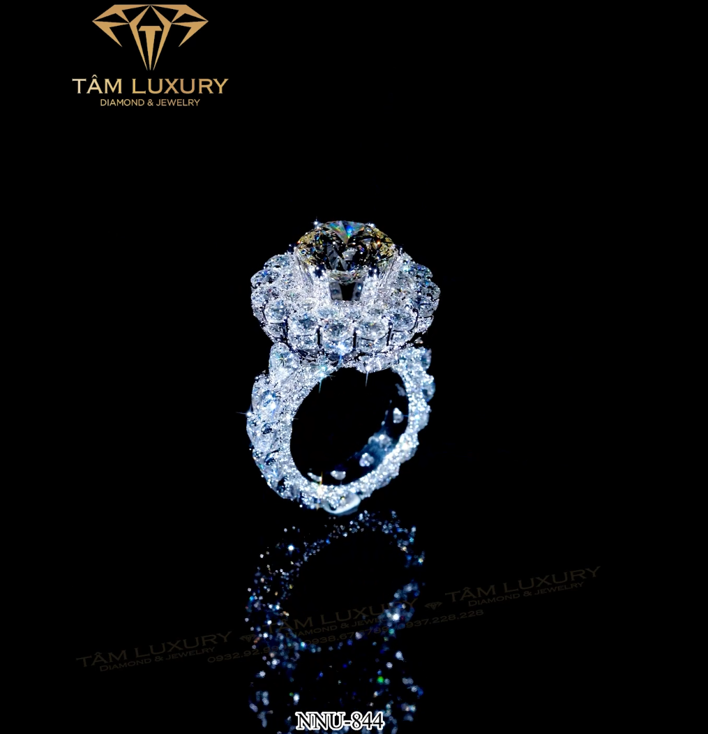Top 3 Nhẫn kim cương nữ được yêu thích nhất tháng 7 Eternity - Mã NNU844 hình ảnh 3