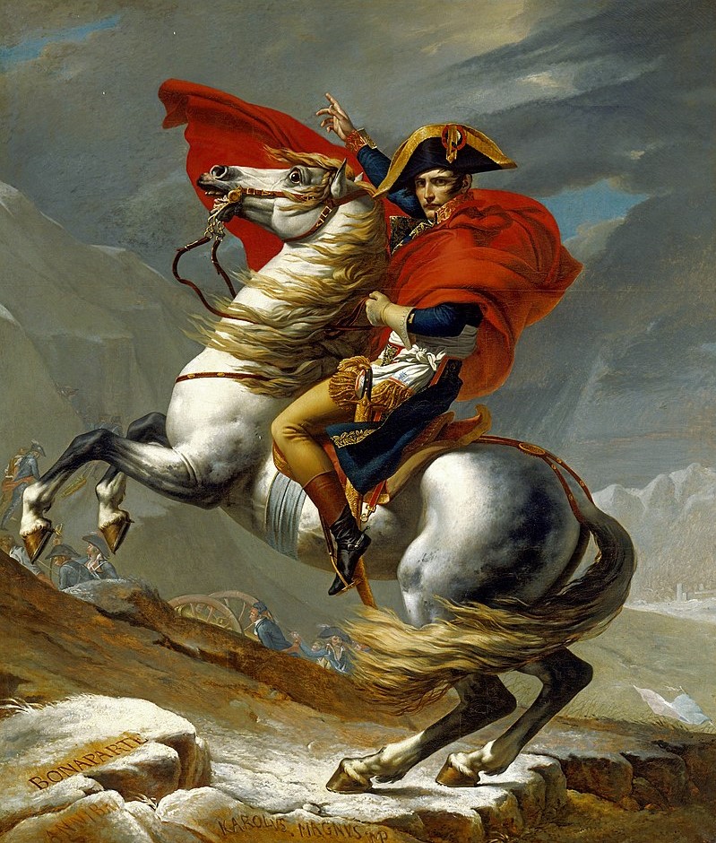 bức tranh vẽ Napoléon