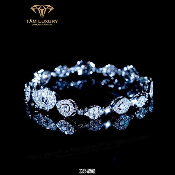 Top lắc tay Kim cương được yêu thích “Lovely” – Mã LT338
