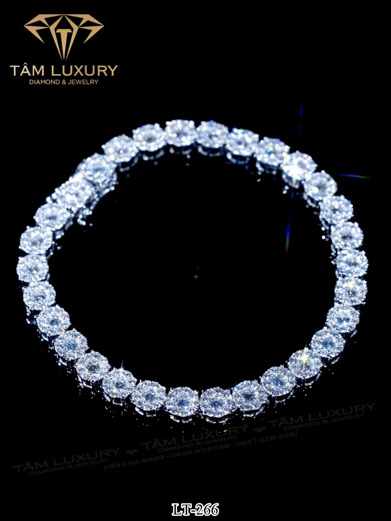 Lắc tay kim cương “Stunning” – Mã LT266