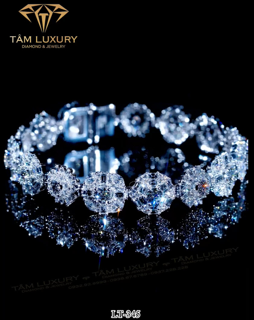 Lắc tay vàng kim cương “Dreamy” – Mã LT345
