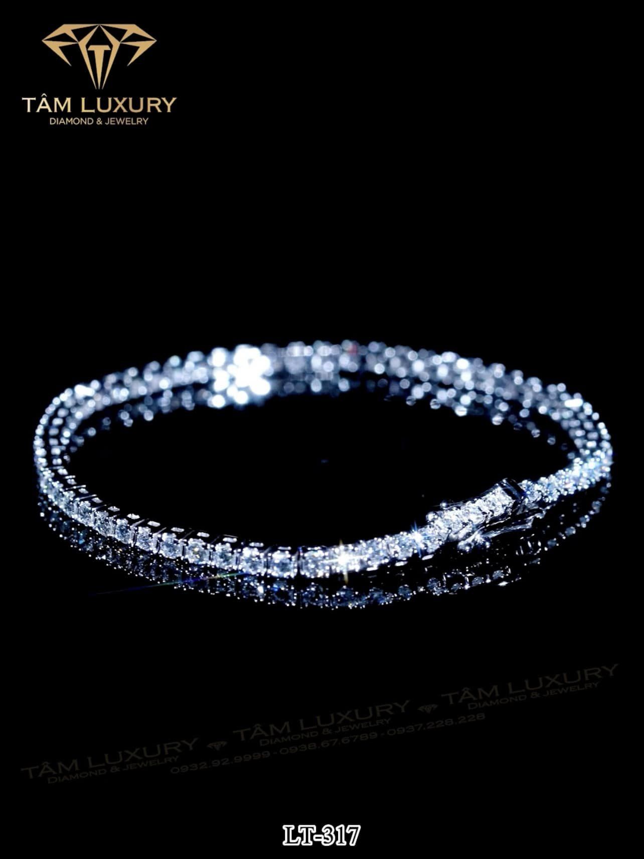 Lắc tay vàng kim cương “Glamorous” – Mã LT317