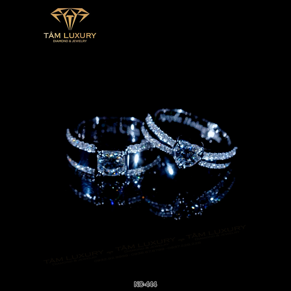 Nhẫn cặp kim cương vàng “Aristocracy” – Mã NC444