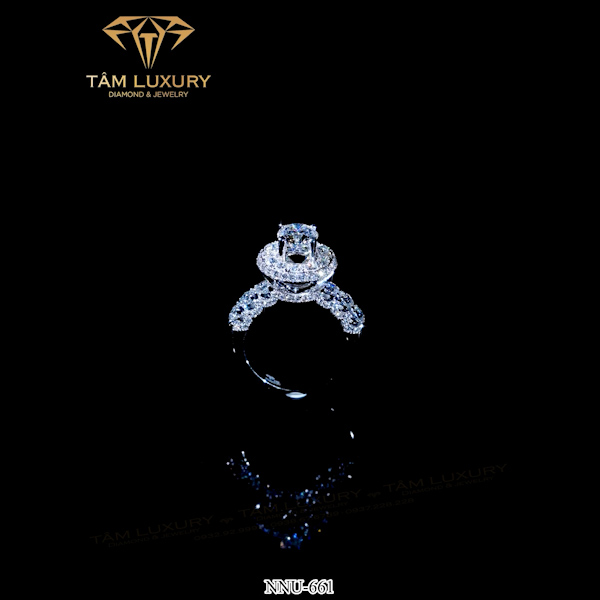 Nhẫn kim cương vàng nữ “Swanky” – Mã NNU661