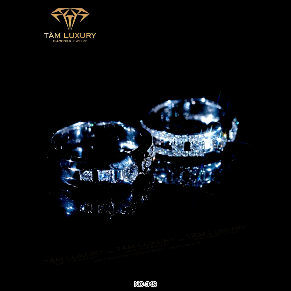 Siêu phẩm Nhẫn cặp kim cương “Glorious” – Mã NC349