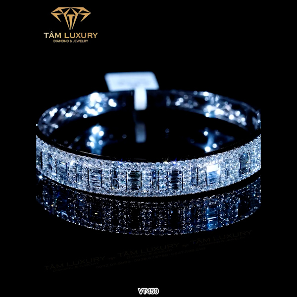 Vòng tay kim cương “Glitzy” – Mã VT450
