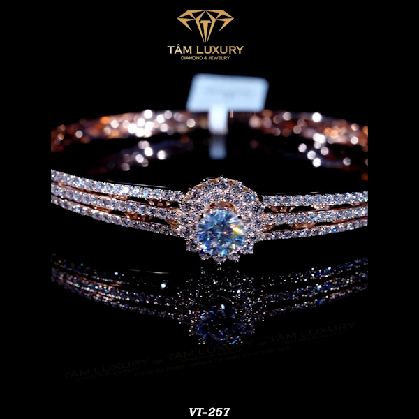 Vòng tay kim cương “Sumptuous” – Mã VT257