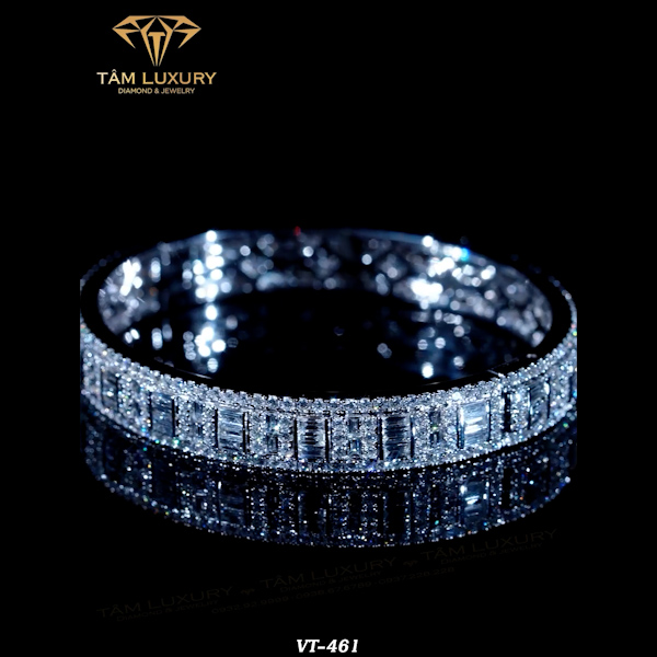Vòng tay vàng kim cương “Suave” – Mã VT461