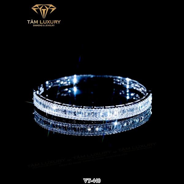 Vòng tay vàng ý kim cương “Resilient” – Mã VT440