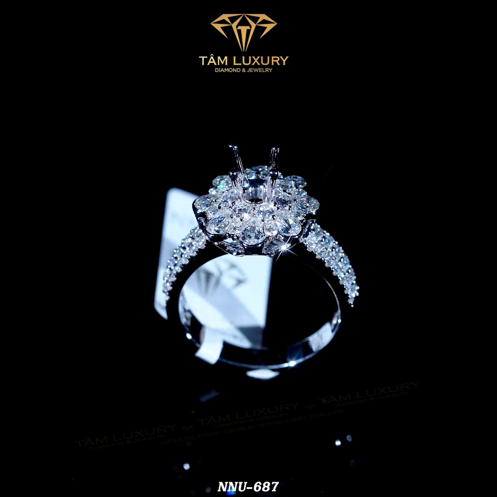 Hình ảnh Nhẫn nữ kim cương "Eirlys"- Mã NNU687 2