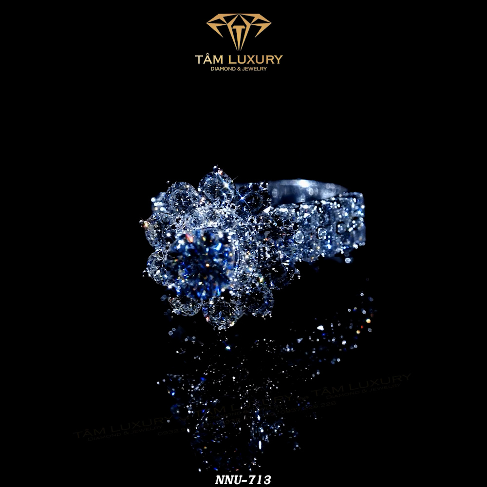 Hình ảnh Nhẫn nữ kim cương "Felicity"- Mã NNU713 1