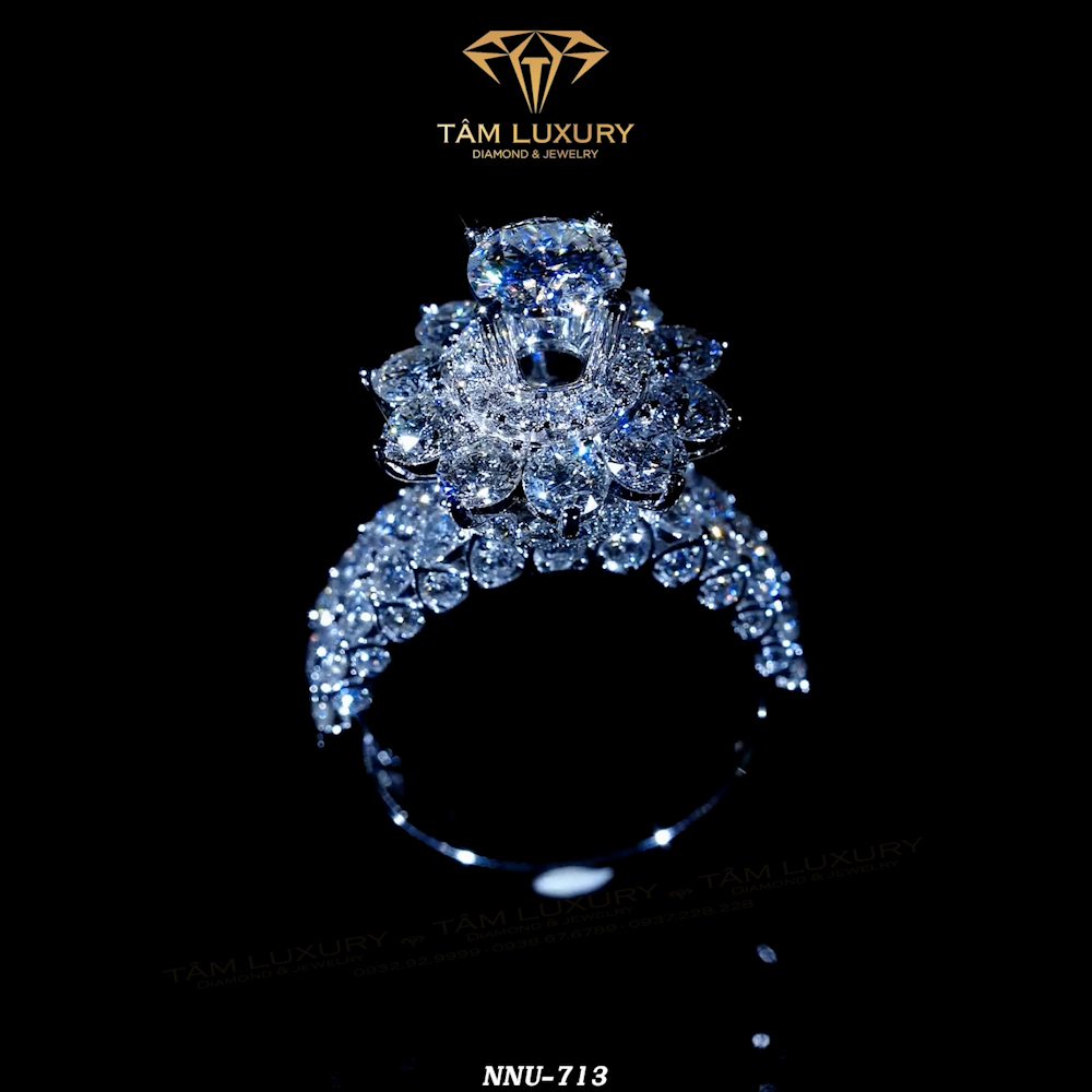 Hình ảnh Nhẫn nữ kim cương "Felicity"- Mã NNU713 2