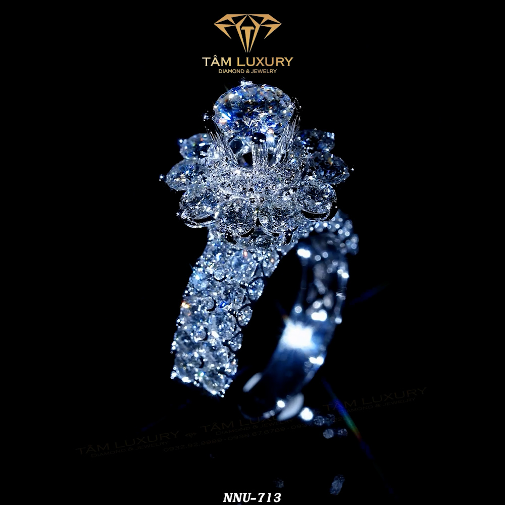 Hình ảnh Nhẫn nữ kim cương "Felicity"- Mã NNU713 3