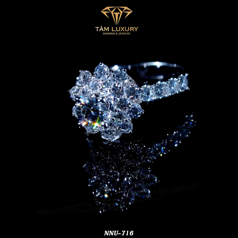 Hình ảnh Nhẫn nữ kim cương "Fidelia"- Mã NNU716 1