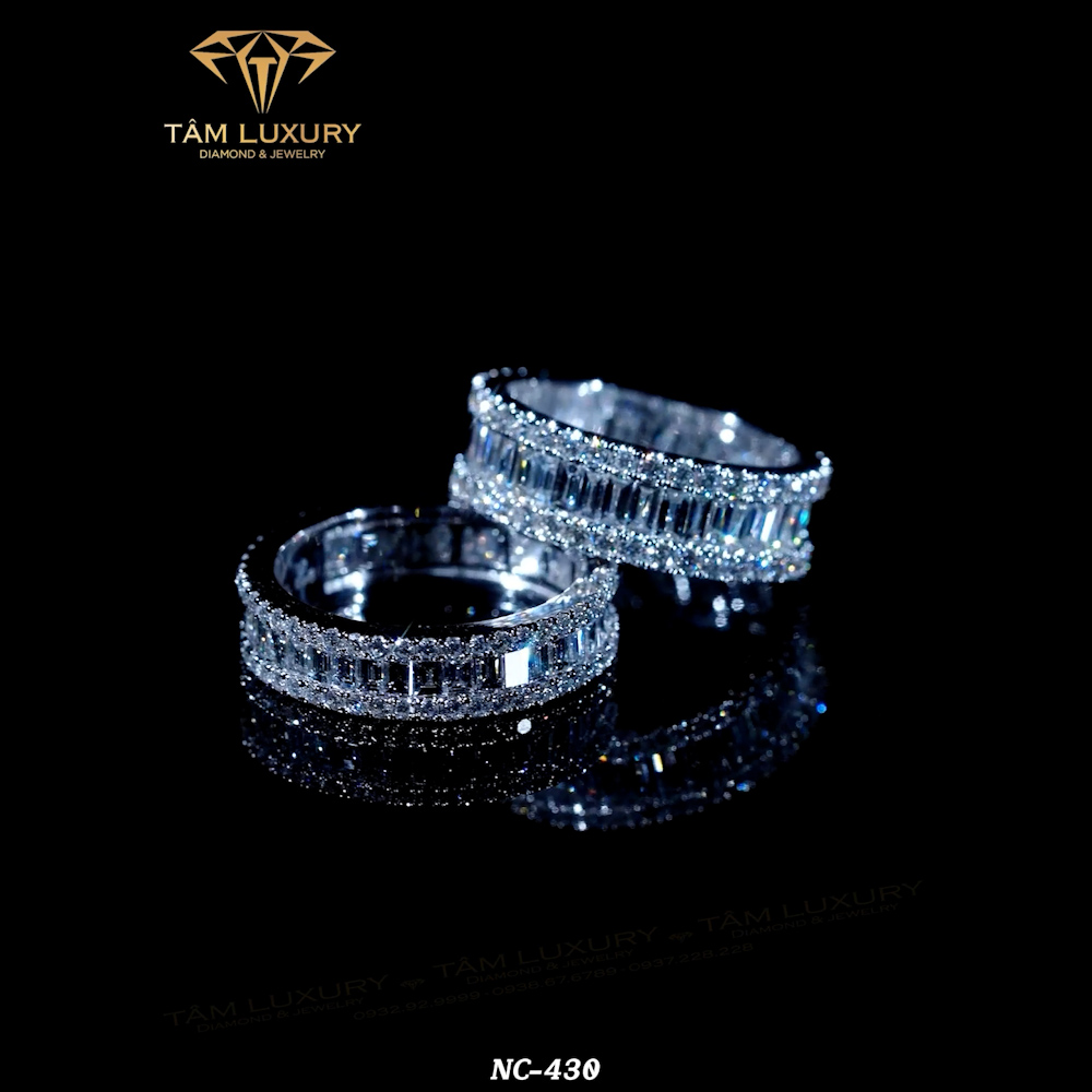 Top 5 mẫu nhẫn cưới kim cương được lựa chọn nhiều nhất tại Tâm Luxury 2