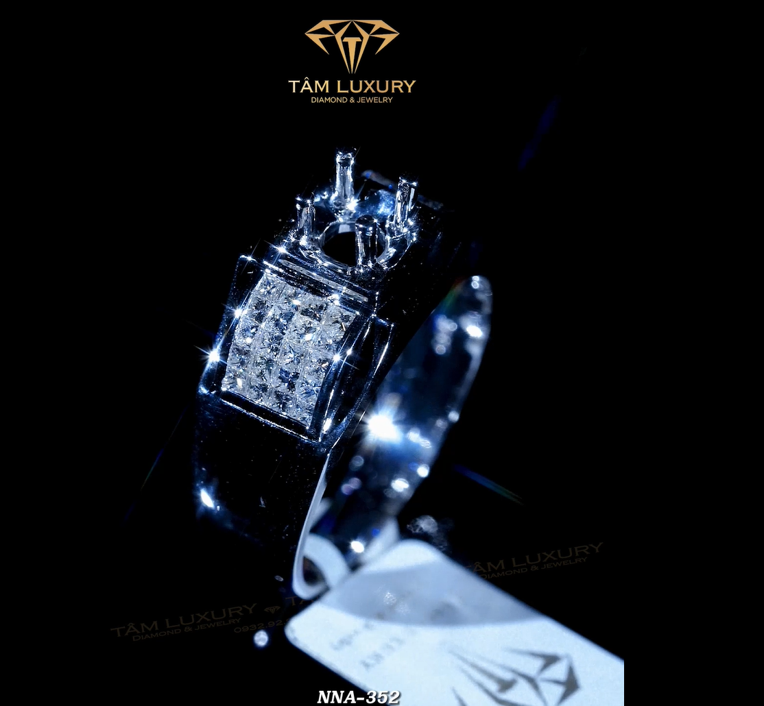 Top nhẫn kim cương nam được yêu thích nhất T9 “Gwyn” – Mã NNA352