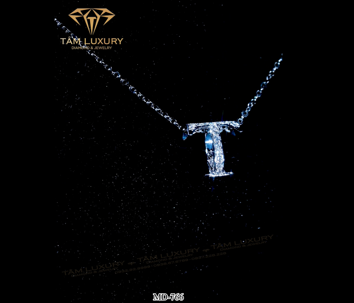 Mặt dây chuyền kim cương vàng ý “Hypatiaaa” – Mã MD766