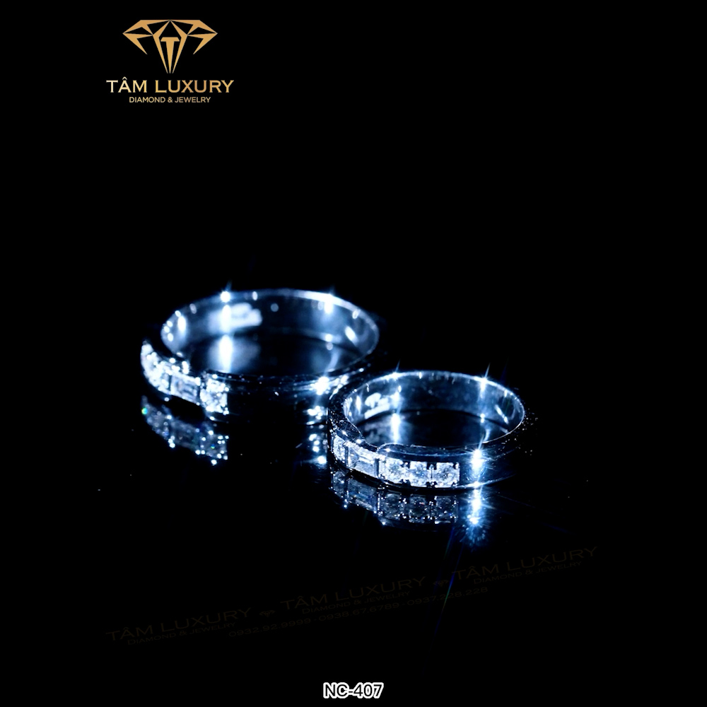 Cặp nhẫn cưới kim cương từ 20 triệu đến 30 triệu