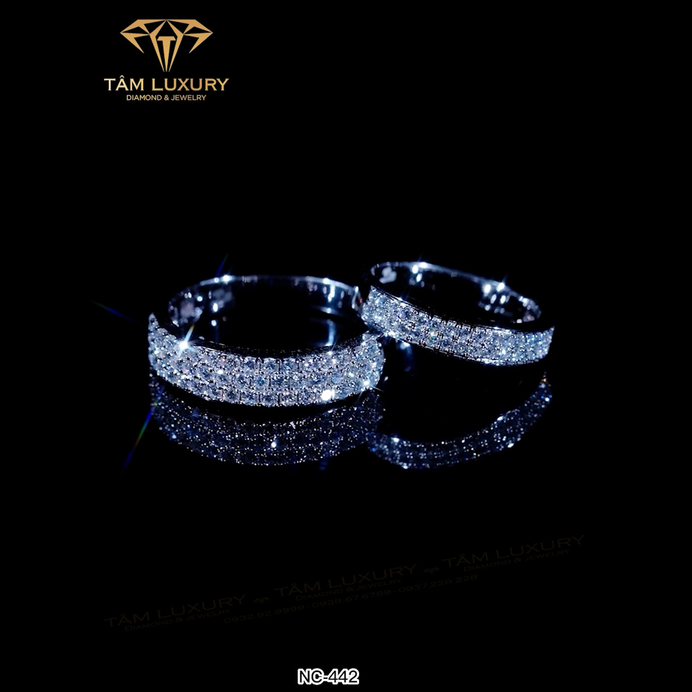 Cặp nhẫn cưới kim cương từ 30 triệu trở lên