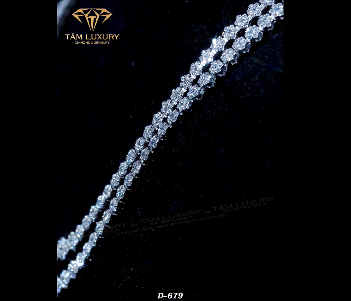 Dây kim cương Ledona - Mã D679 hinh 2