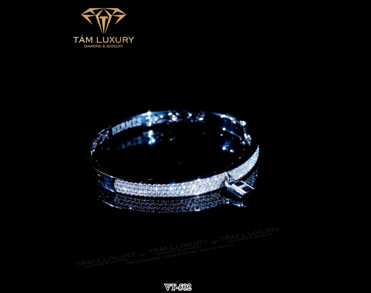 vòng tay kim cương “Anaabel” – Mã VT502