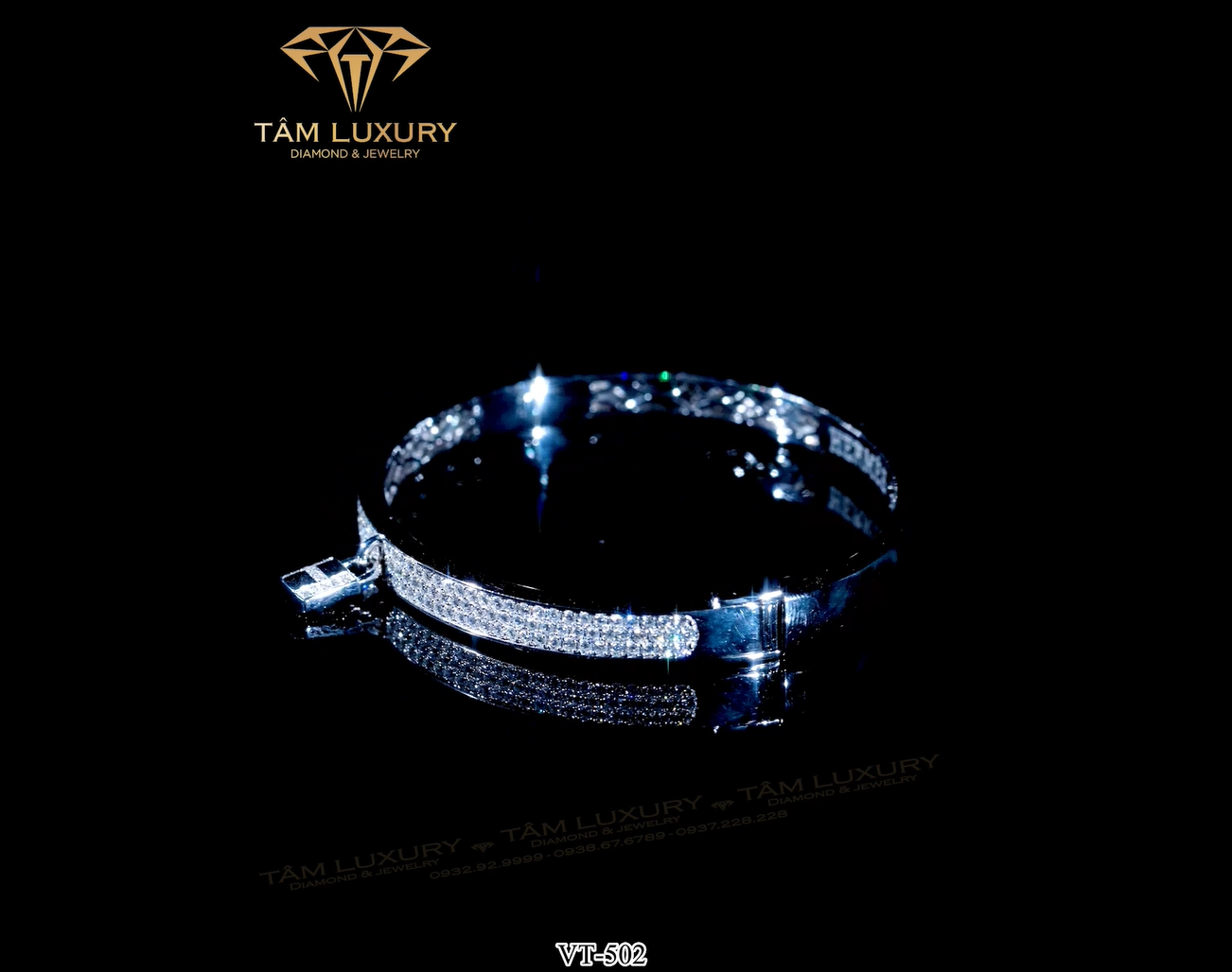 Vòng tay kim cương Anaabel - Mã VT502 hinh 3