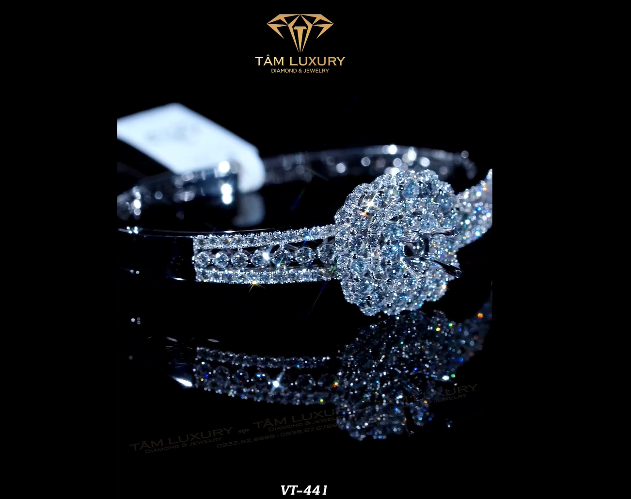 Vòng tay kim cương “Aura” – Mã VT441