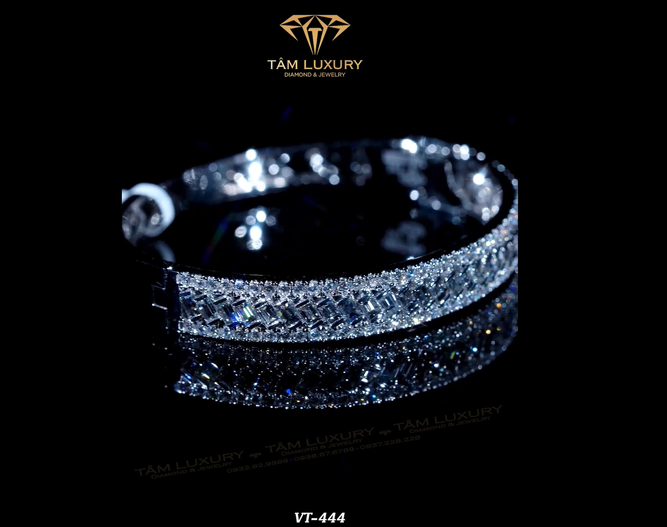 Vòng tay kim cương “Daria” – Mã VT444