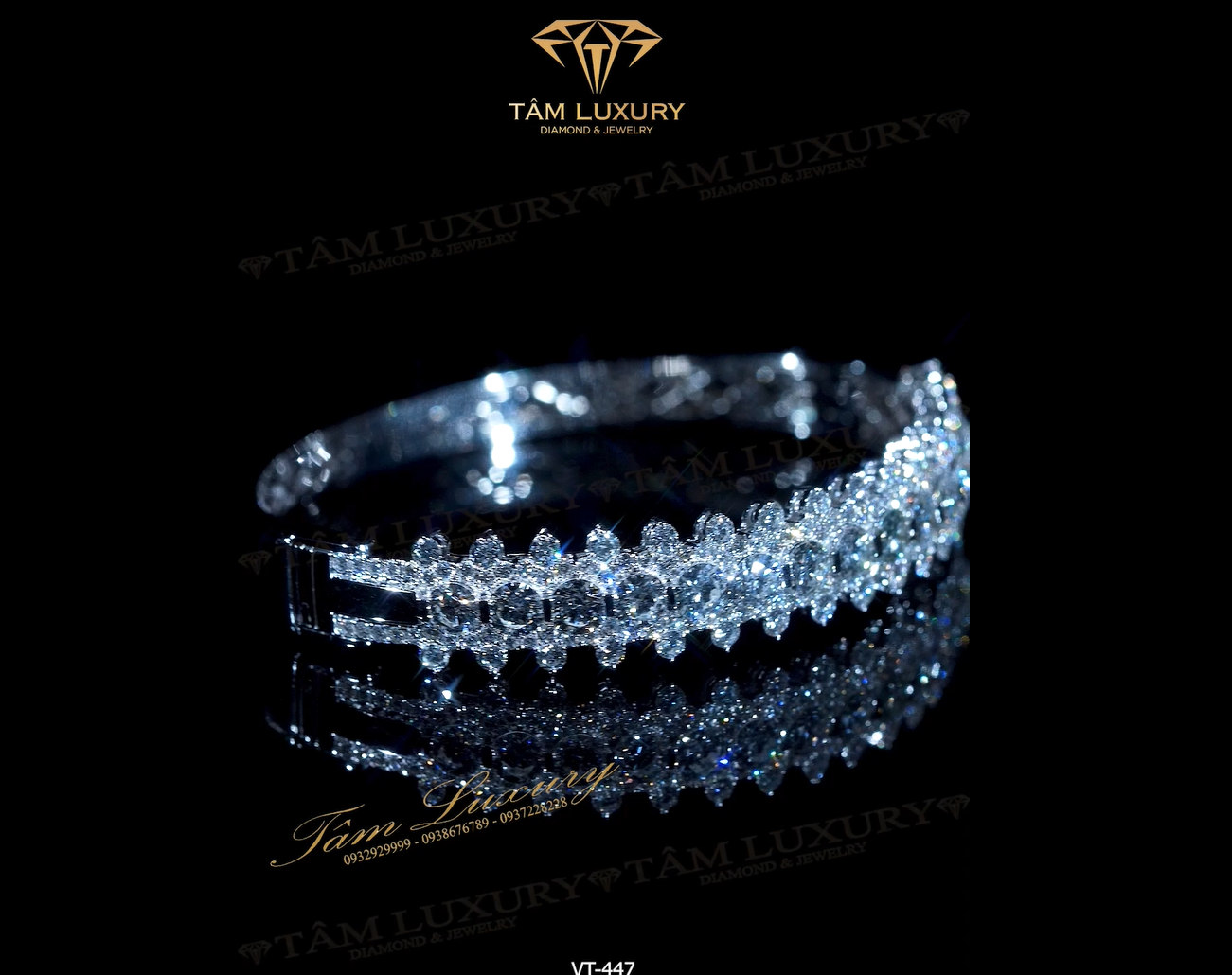 Vòng tay kim cương “Elma” – Mã VT447
