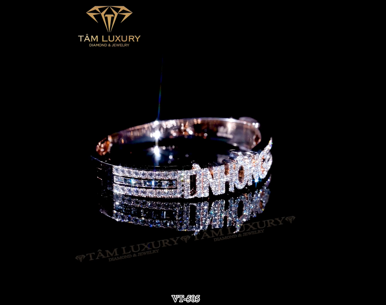 Vòng tay kim cương “Kine” – Mã VT505