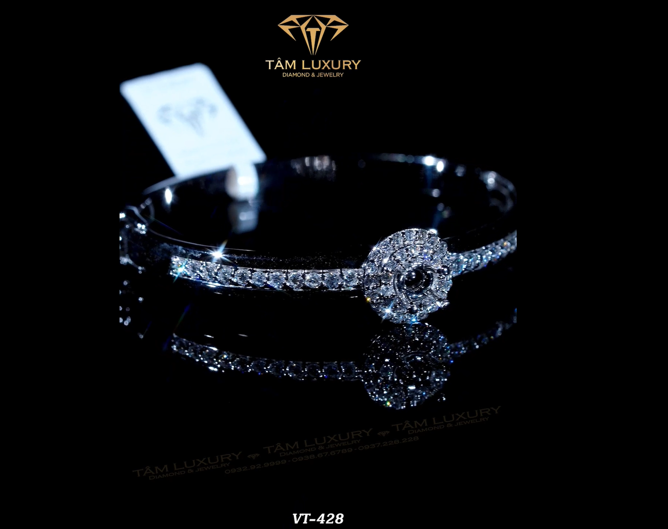 Vòng tay kim cương được yêu thích “Alma” – Mã VT428