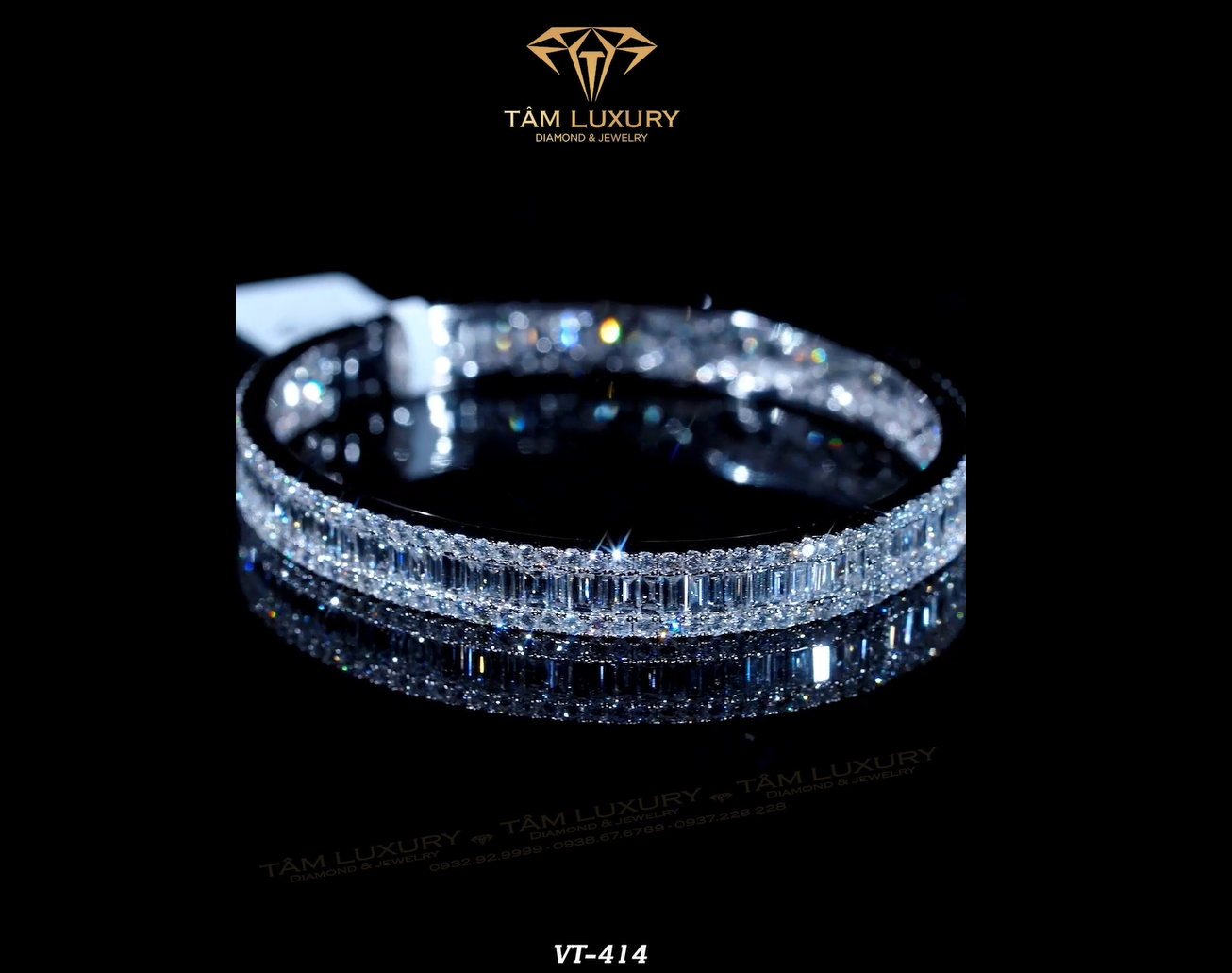Vòng tay kim cương được yêu thích “Oreon” – Mã VT414