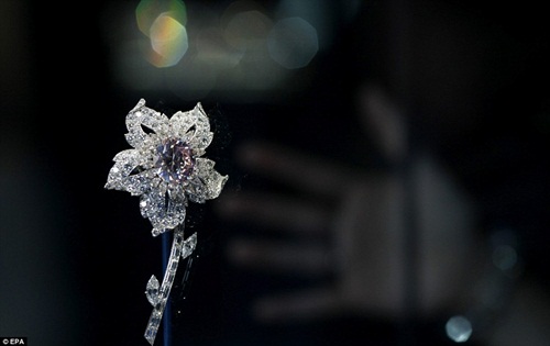 Chiếc hoa cài áo Williamson Diamond Brooch