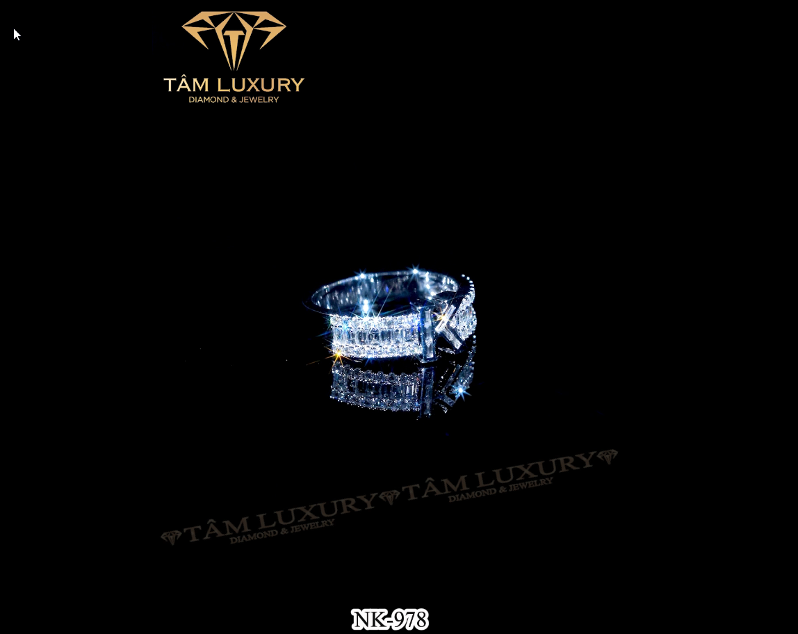 Nhẫn kết kim cương vàng ý 750 VVS+ "Karusalem" - Mã NK978